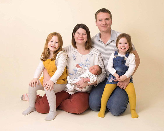Family photography in the studio