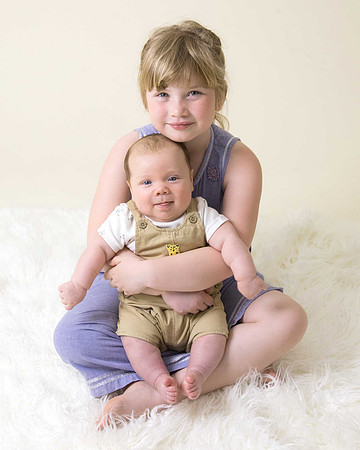 Child photography in the studio
