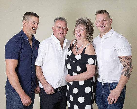 Family photography in the studio