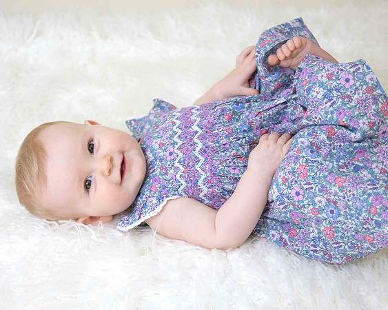 Baby photography in the studio