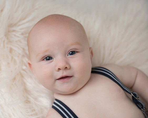 Baby photography in the studio