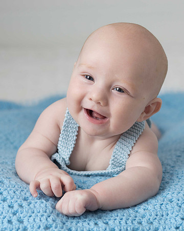 Baby photography in the studio