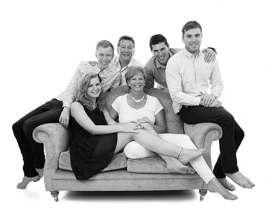 Family photography in the studio