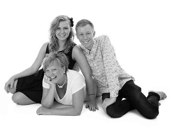 Family photography in the studio