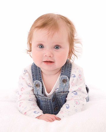 Baby photography in the studio