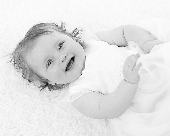 Baby photography in the studio